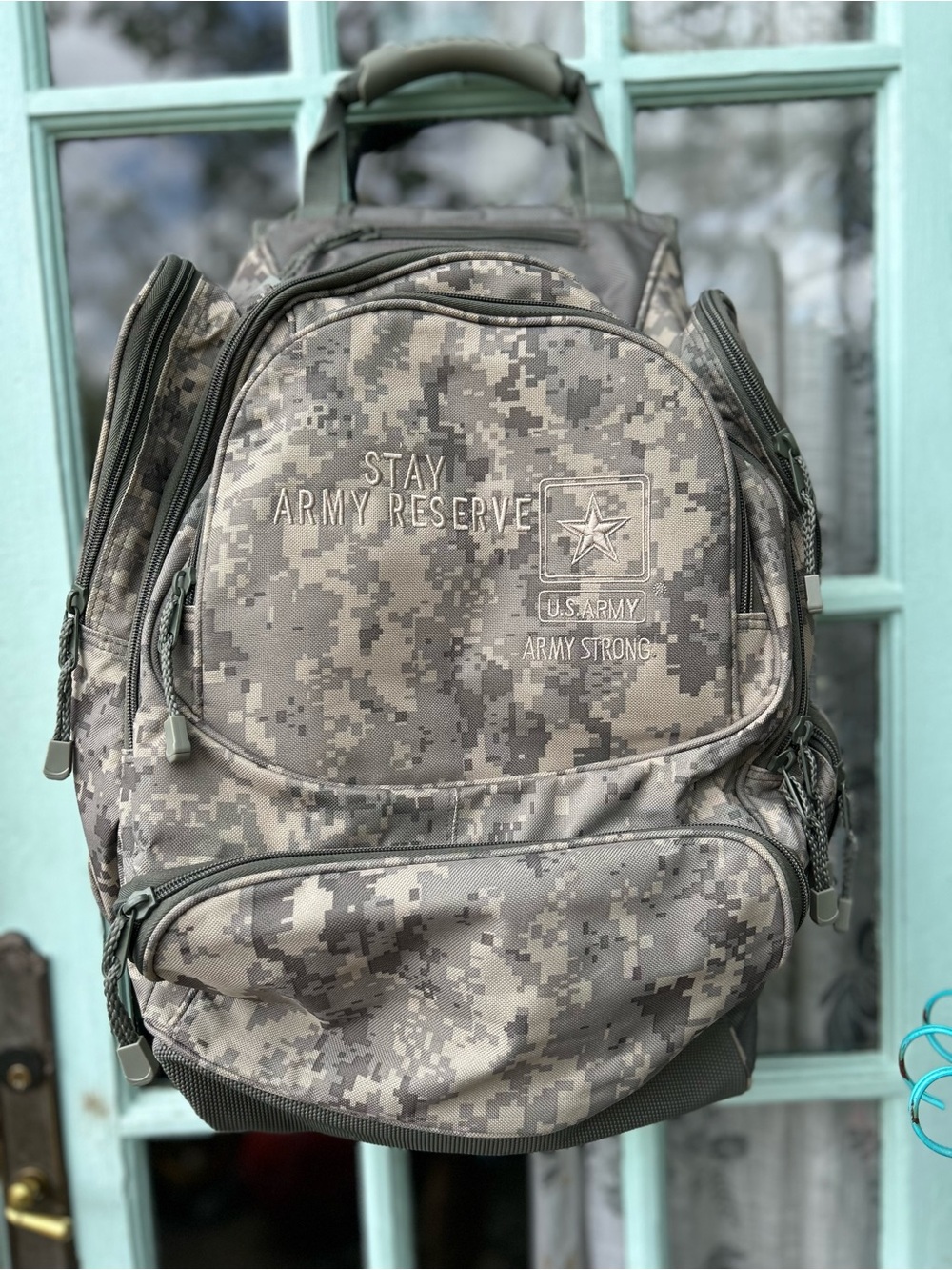 Army Reserve Digital Camo Backpack - Military Green